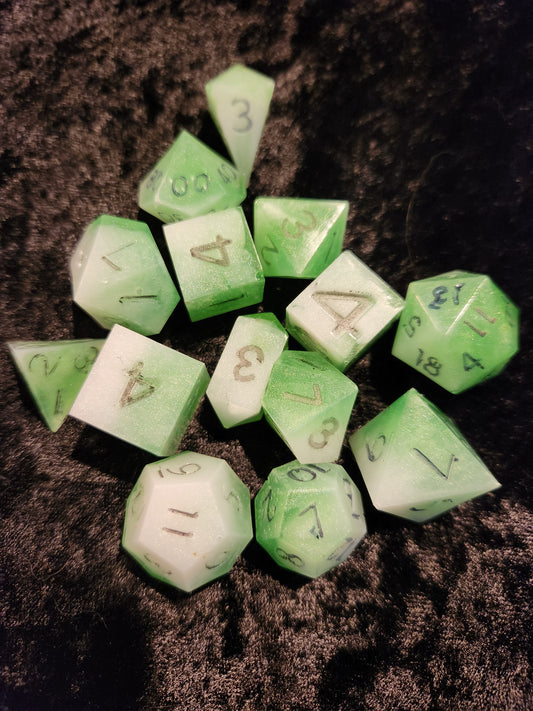 Gaming Dice With Bonus Dice